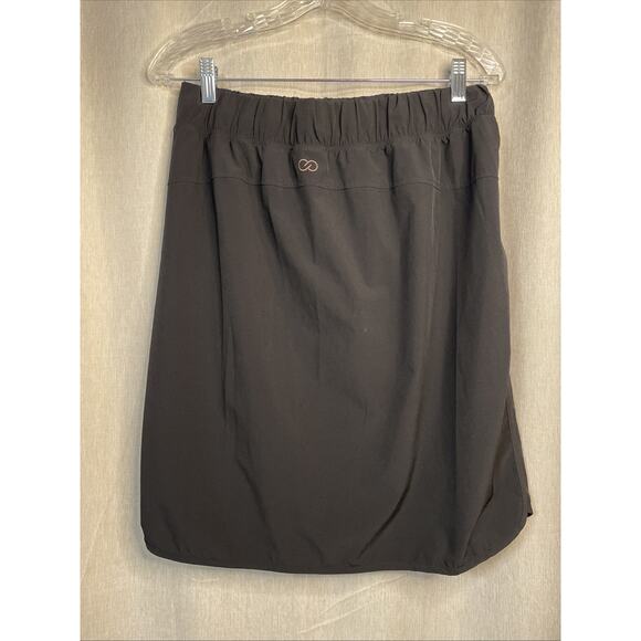 Calia Women’s Anywhere Collection - Black Skirt - Size Medium- Elastic Waist - Picture 2 of 3